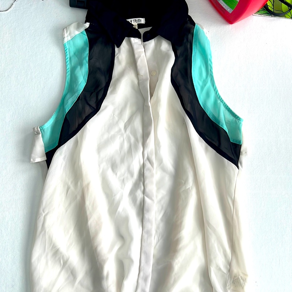 Backless Blouse